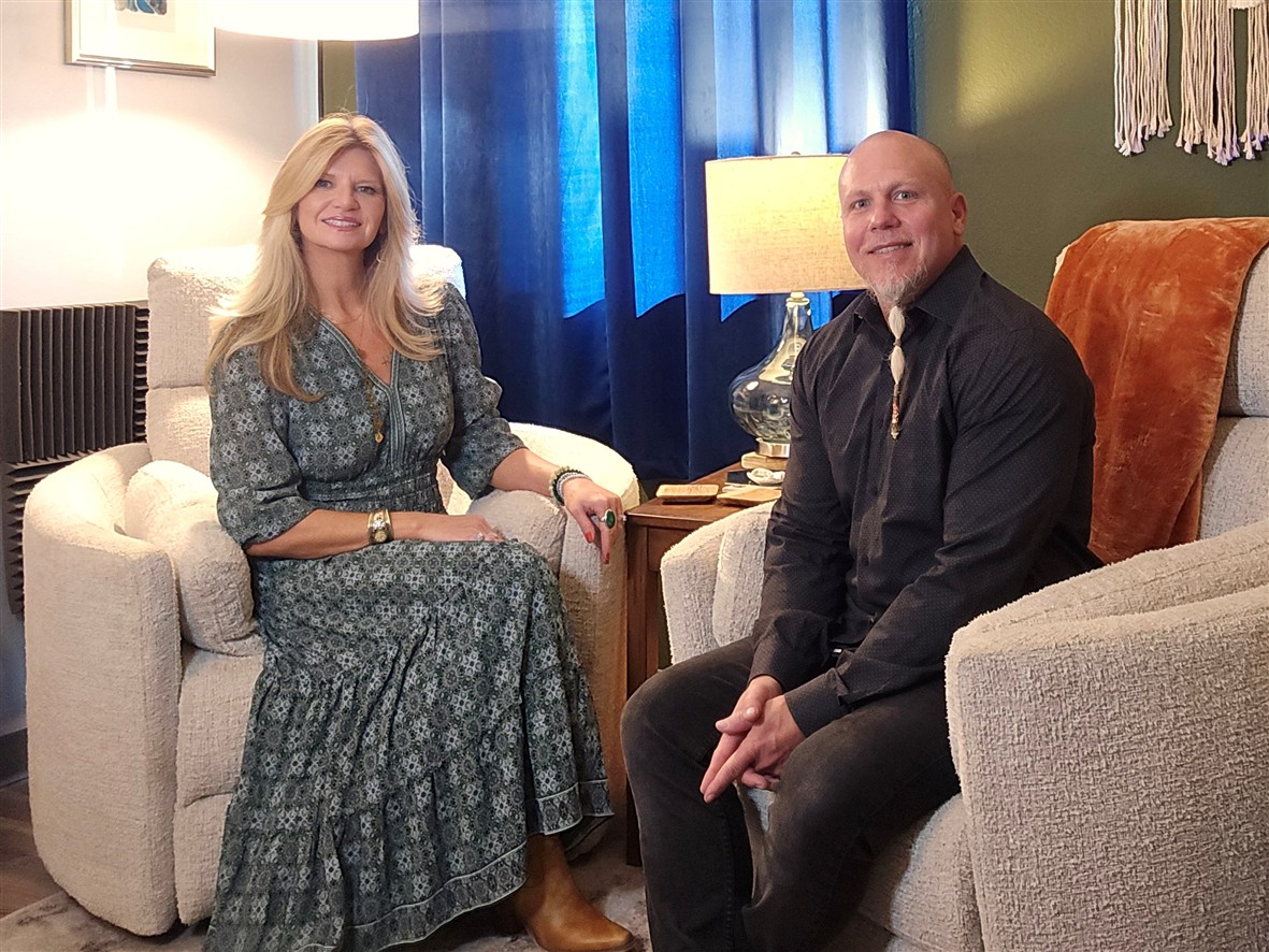 The InnerZension Team, Chris and Angela