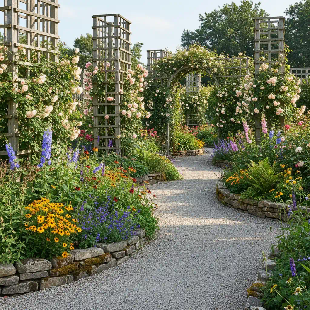 ordered garden represents the fruits of innerzension therapy
